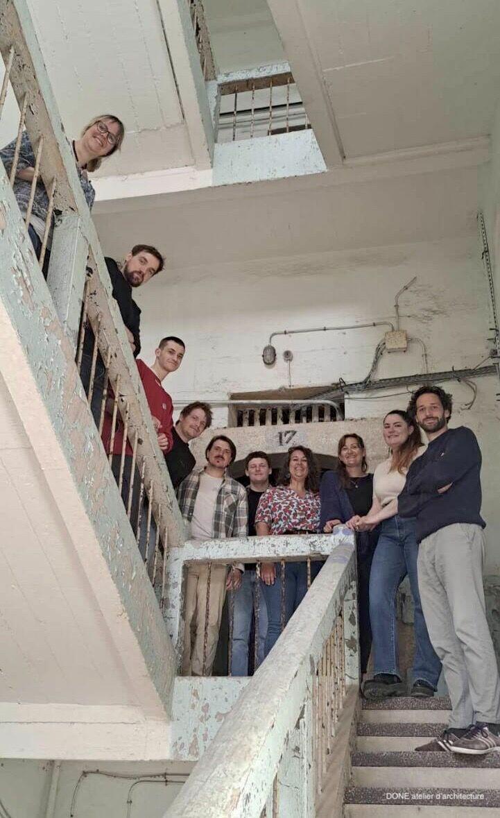  Sortie d'équipe pour visiter l'ancienne prison de Pontaniou en plein coeur de la ville de Brest !